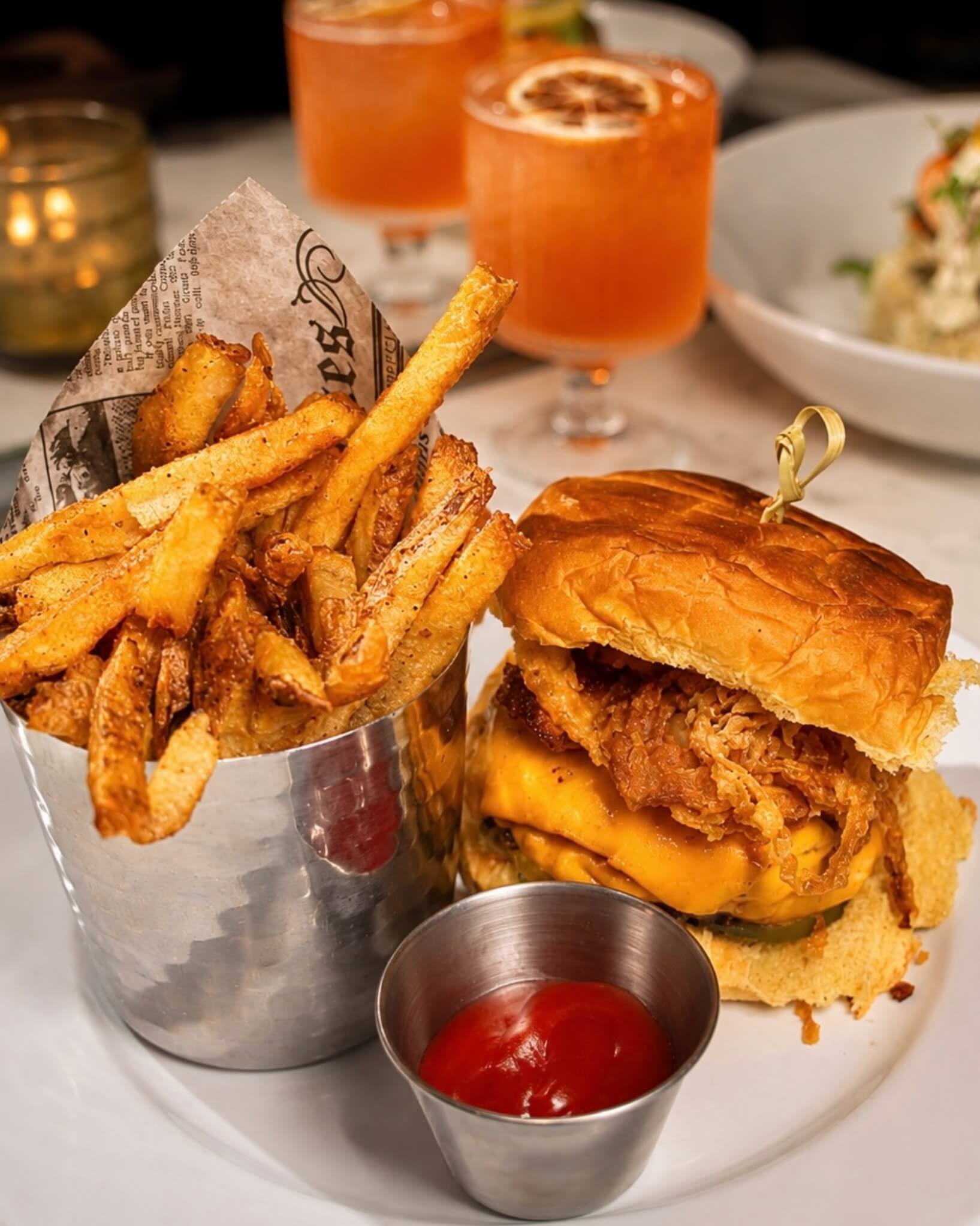 Lunch menu at The Dawson NYC