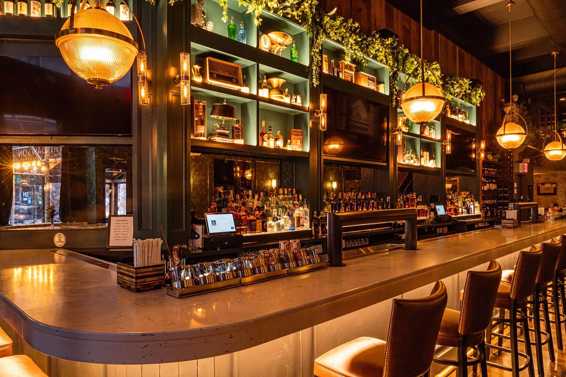 photo of the bar four